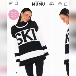 Show Me Your Mumu Ski In Sweater